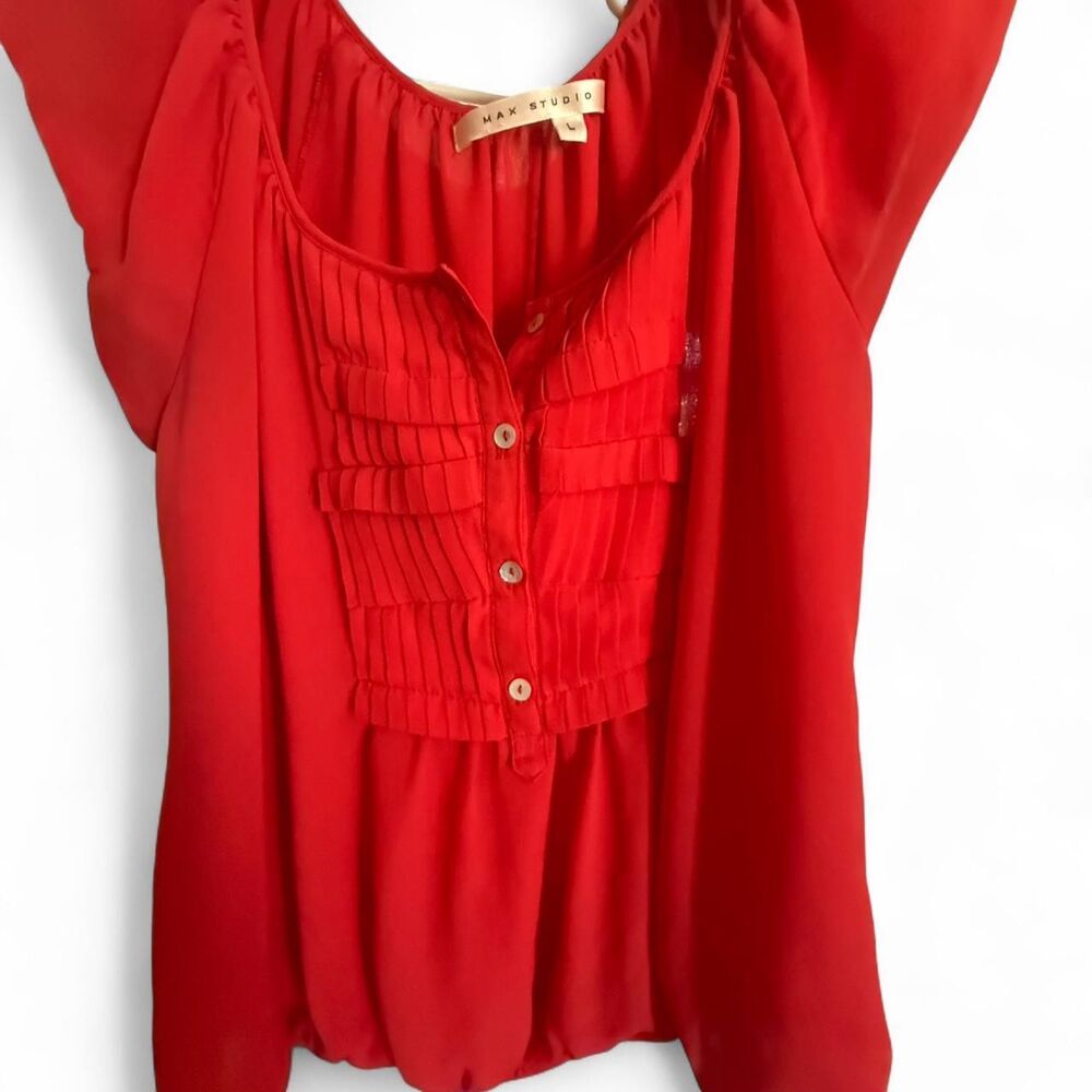 Nordstrom Women's Red Blouse